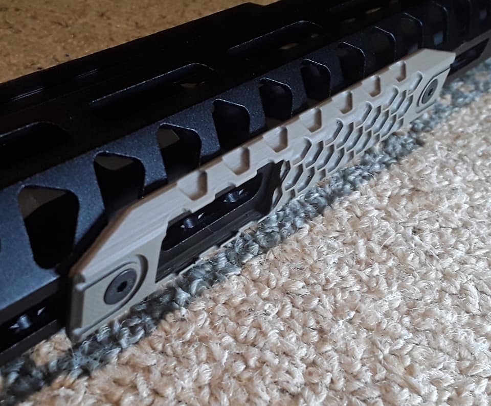 AR-15 Rail Grip, Rail Cover and Hand Stop