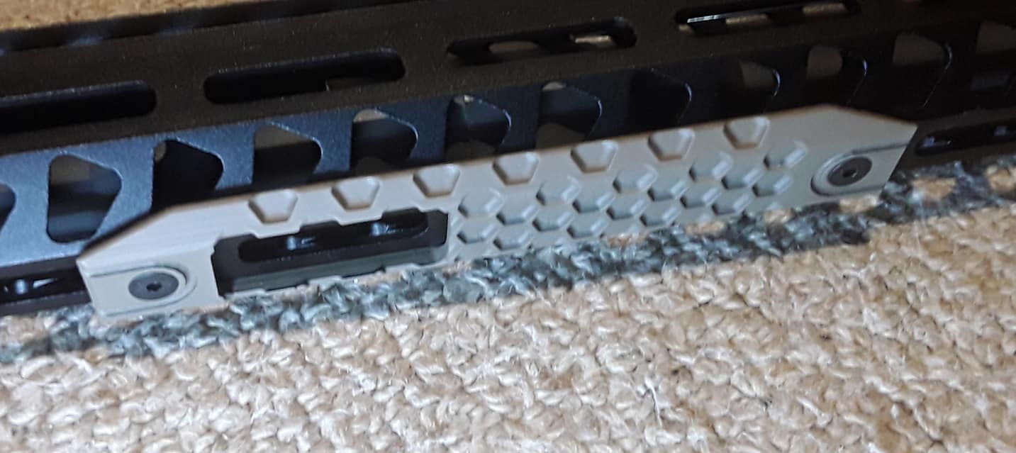 AR-15 Rail Grip, Rail Cover and Hand Stop